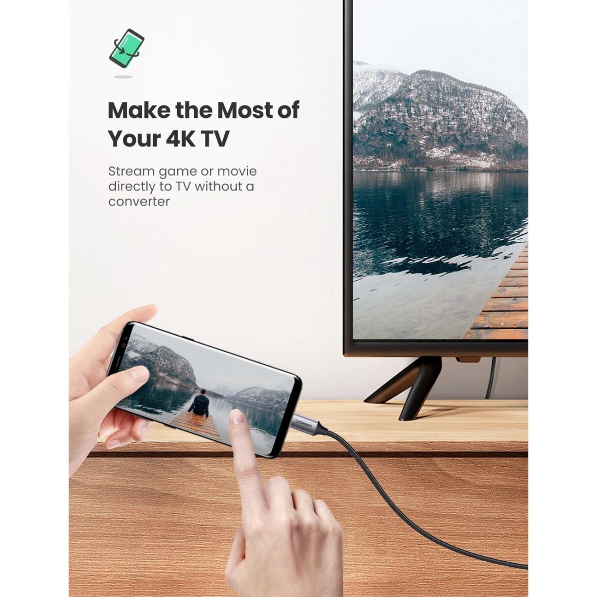 UGREEN MM142 USB C to 4K HDMI Cable UGREEN MM142 USB C to 4K HDMI Cable